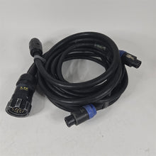 Load image into Gallery viewer, 10 Foot Multi-Cable LK Socapex 19-Pin Male to 7-Pin Female &amp; 2 NL8FC speakOn