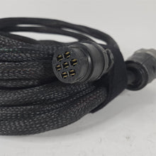 Load image into Gallery viewer, 34 Foot Lighting Cable Socapex 19-Pin Male to 7-Pin Female AMP 206227-1 Circular