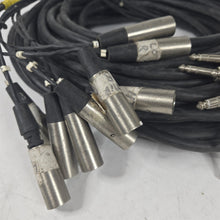 Load image into Gallery viewer, 110 Foot Snake 9-Channel 3-Pin XLR Male to TRS Male Cable