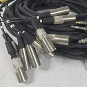 110 Foot Snake 9-Channel 3-Pin XLR Male to TRS Male Cable