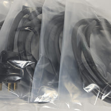 Load image into Gallery viewer, Lot of Eight 10 foot Lighting Cables Bates Stage Pin Male to Female SOOW Cable