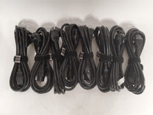 Load image into Gallery viewer, Lot of 8 Power Cords Europe Korea SP-023/IS-14 10A 250V VELCRO TIE 42.00125G003