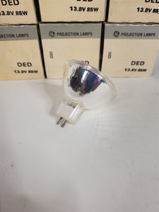 Lot of 9 GE DED Projection Projector Lamps Bulbs 13.8V 85W NOS