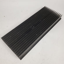 Load image into Gallery viewer, Large Black Aluminum Heat Sink for Electronics Projects 16&quot; x 6-1/2&quot; x 1-7/16&quot;