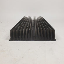 Load image into Gallery viewer, Large Black Aluminum Heat Sink for Electronics Projects 16&quot; x 6-1/2&quot; x 1-7/16&quot;