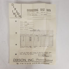 Load image into Gallery viewer, Dixson Model 120KT Micro-ammeter 0-1 Micro-Amps DC NOS