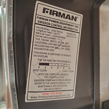 Load image into Gallery viewer, Genuine Firman 171CC Engine &amp; Stator Assy from 3300W Generator NOS Motor