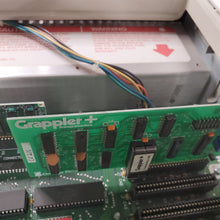 Load image into Gallery viewer, Vtg Apple IIe Platinum Computer A2S2128 w/ 64K Memory Expansion, Grappler+ AS-IS