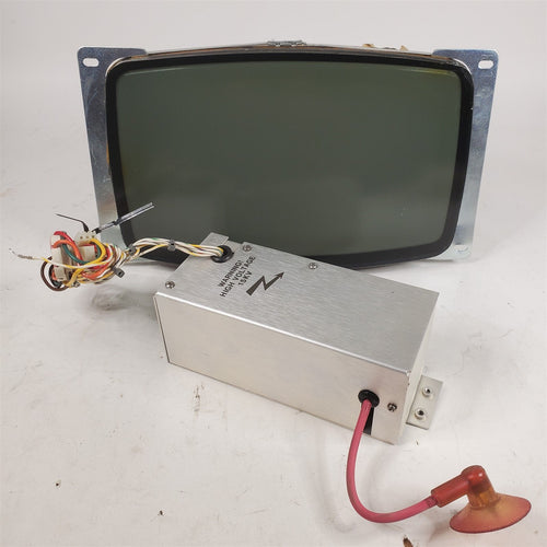 Wide Screen CRT & HV Power Supp From HP 1610A Logic Analyzer Clinton Electronics