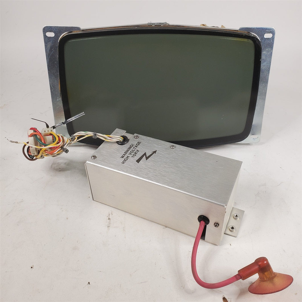 Wide Screen CRT & HV Power Supp From HP 1610A Logic Analyzer Clinton Electronics