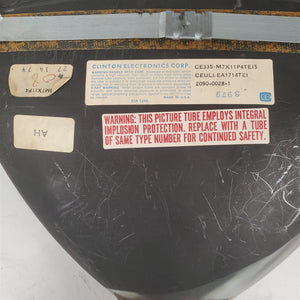 Wide Screen CRT & HV Power Supp From HP 1610A Logic Analyzer Clinton Electronics
