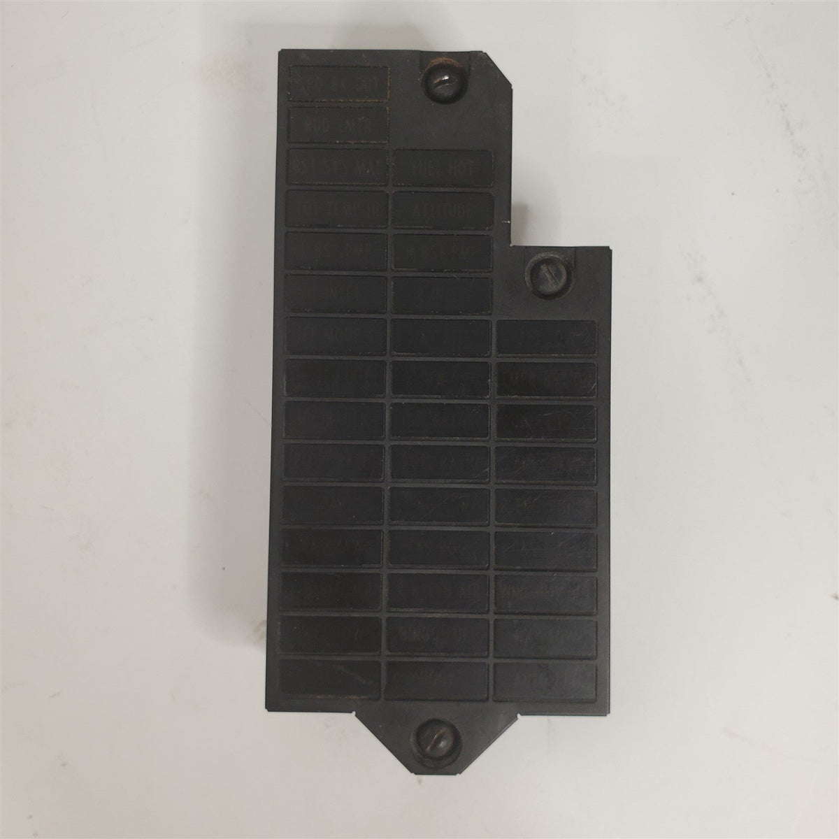 Rare Vtg Original F-15 Eagle Caution Warning Indicator Panel 4330011-6 ...