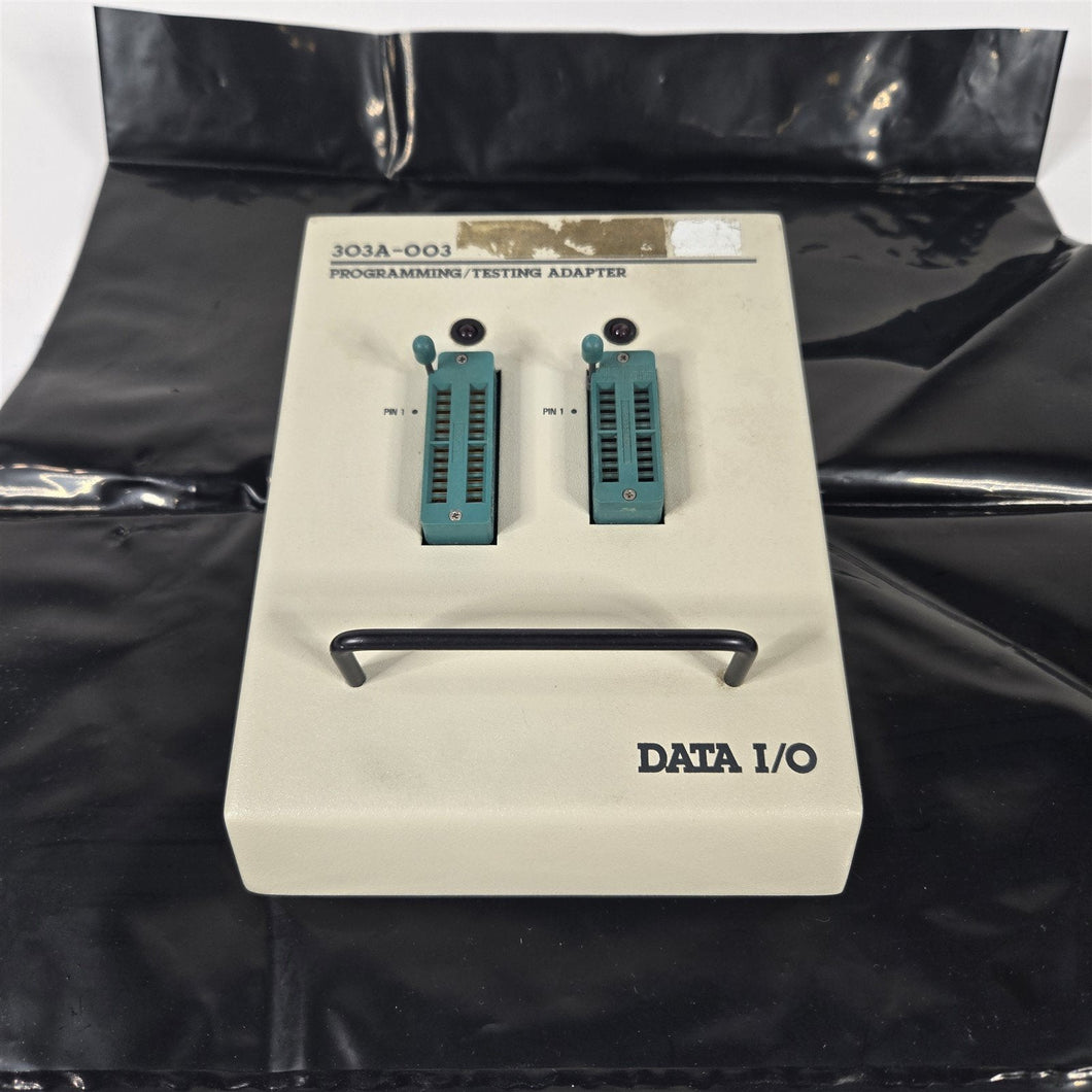 HTF Vintage 1985 Original Data I/O Programming Testing Adapter 303A-003