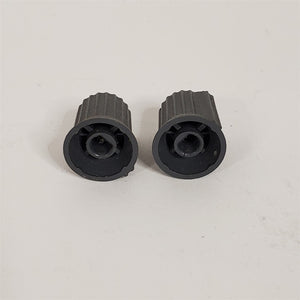 PAIR Larger Blue Knobs for AUX Section Vtg Soundcraft 200B 16 & 24 Channel Mixer