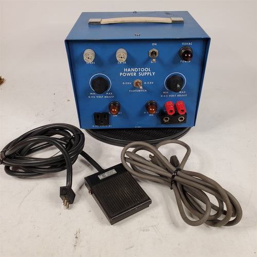 RARE Hand Tool Power Supply 0-120, 0-2.5 VAC Naval Air Systems Command Undersea