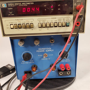 RARE Hand Tool Power Supply 0-120, 0-2.5 VAC Naval Air Systems Command Undersea