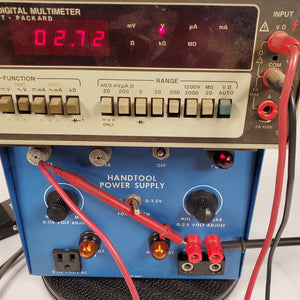 RARE Hand Tool Power Supply 0-120, 0-2.5 VAC Naval Air Systems Command Undersea