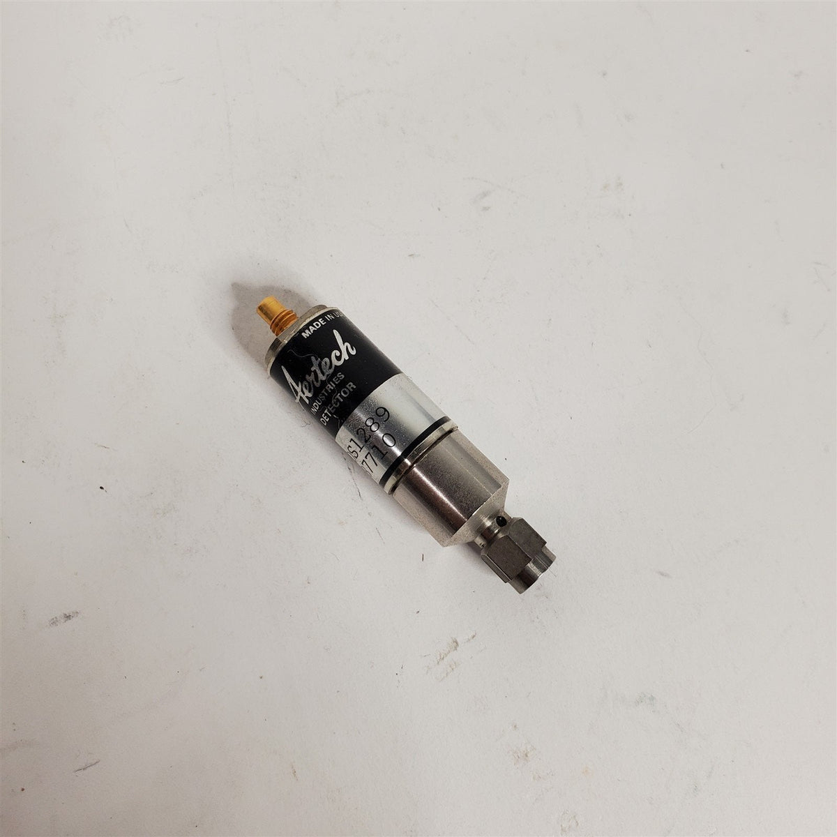 TRW / Aertech DS1289 Crystal Detector, 10 MHz-18 GHz, SMA(m)/SMC(m ...
