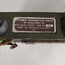 Load image into Gallery viewer, RT-976A/PRC-75 Receiver Transmitter Radio Missing Cover, I/F, A/F Boards - AS-IS