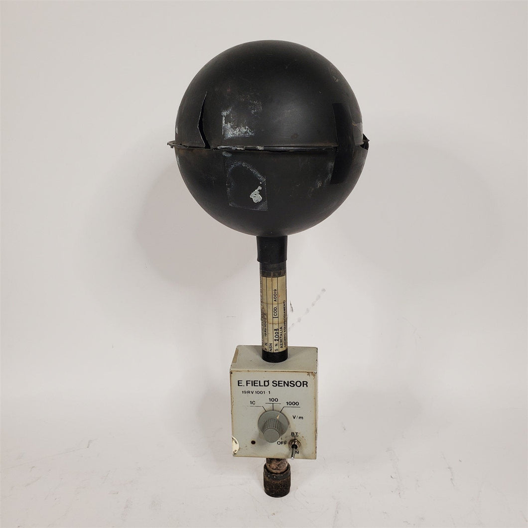 Rare Isotropic Electrical Field Sensor Antenna .005-2.5 MHz Aeritalia 19RV1001-1