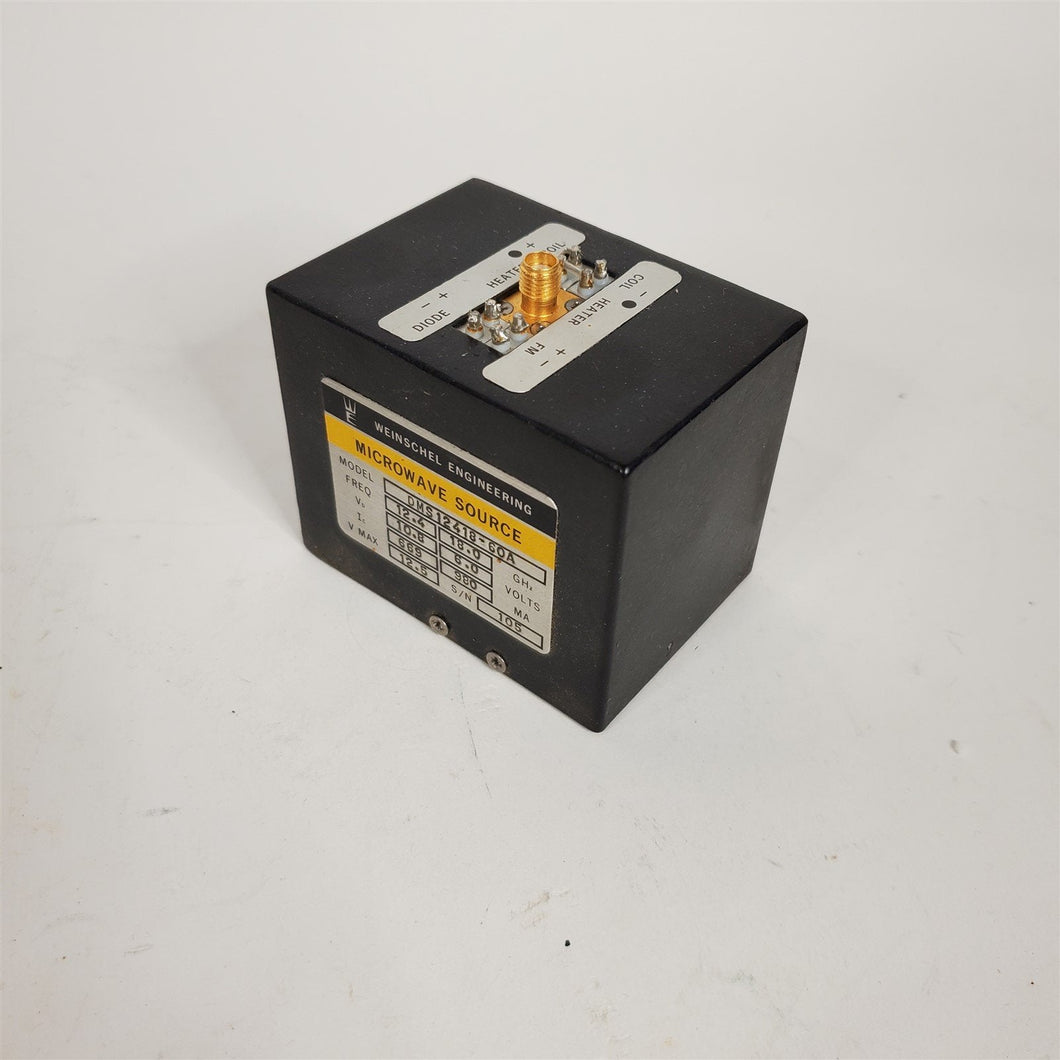 Rare Vintage Microwave Source 12.4-18 GHz Weinschel Engineering DMS12418-60A