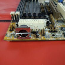 Load image into Gallery viewer, Vintage 1998 Original Motherboard w/ Gold Cyrix 6X86MX Processor FIC VA-503+