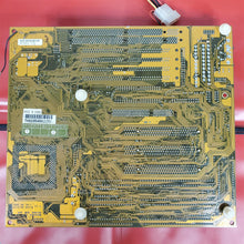 Load image into Gallery viewer, Vintage 1998 Original Motherboard w/ Gold Cyrix 6X86MX Processor FIC VA-503+