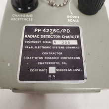 Load image into Gallery viewer, Vintage Rare Radiac Detector Charger Chatterton Research PP-4267C/PD