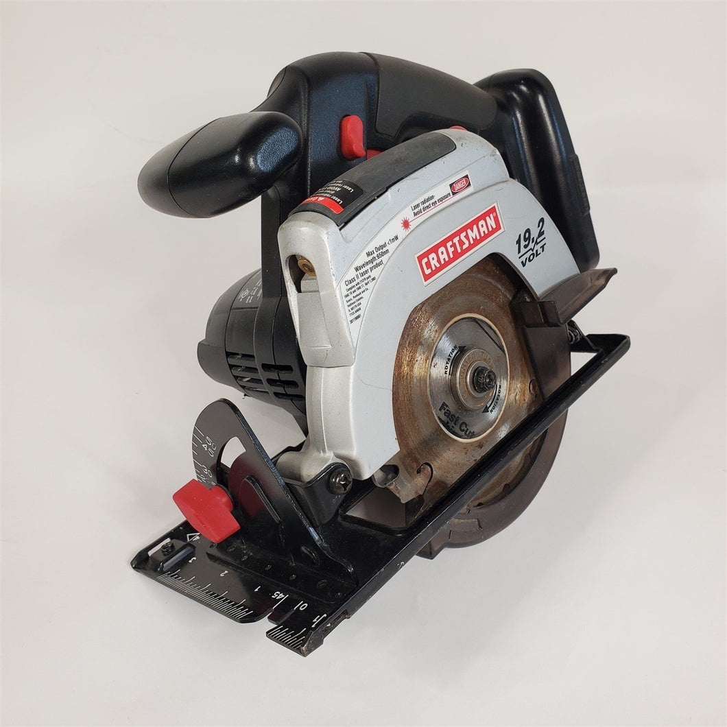 Craftsman 19.2 V 6.5 Inch Circular Saw w/laser Model #315.115161 Inch Tool Only