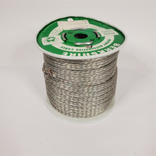 Load image into Gallery viewer, Vintage NOS 3/8 Inch Wide Flat Tubular Tinned Copper Braided Ground Strap 100 ft