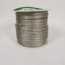 Load image into Gallery viewer, Vintage NOS 3/8 Inch Wide Flat Tubular Tinned Copper Braided Ground Strap 100 ft
