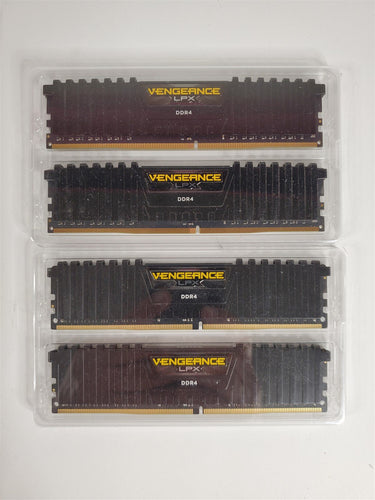 Corsair Vengeance LPX 32GB (4 X 8GB) DDR4 Dram 3200mhz Memory - 4 Pieces Black