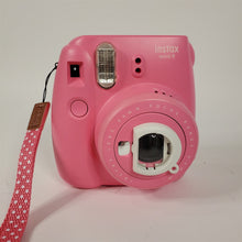 Load image into Gallery viewer, Instax Mini 9 Flamingo Pink w/ Close-Up Lens Attachment and Film (Expired)