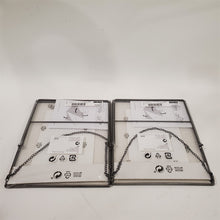 Load image into Gallery viewer, Lot of 2 IKEA LERBODA 7-3/4 x 9-3/4 inch Dark Gray Photo Frame 20 x 25 cm