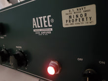 Load image into Gallery viewer, Vtg PA Mixer Input Tube Pre Amp / Amplifier Altec 342B Pacific Missile Range #2