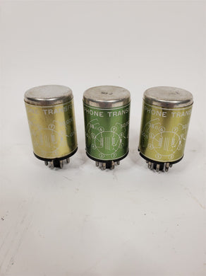 Vintage Lot of 3 Microphone Input Transformers Altec 4722 for Tube Amplifiers