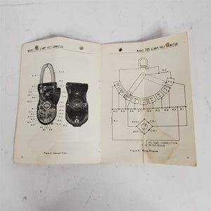 Weston Model 749 Clamp Volt-Ammeter Repair Instructions & Spare Tips