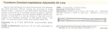 Load image into Gallery viewer, General Radio GenRad 874-LTL Trombone Constant Impedance Adjustable Air Line #1