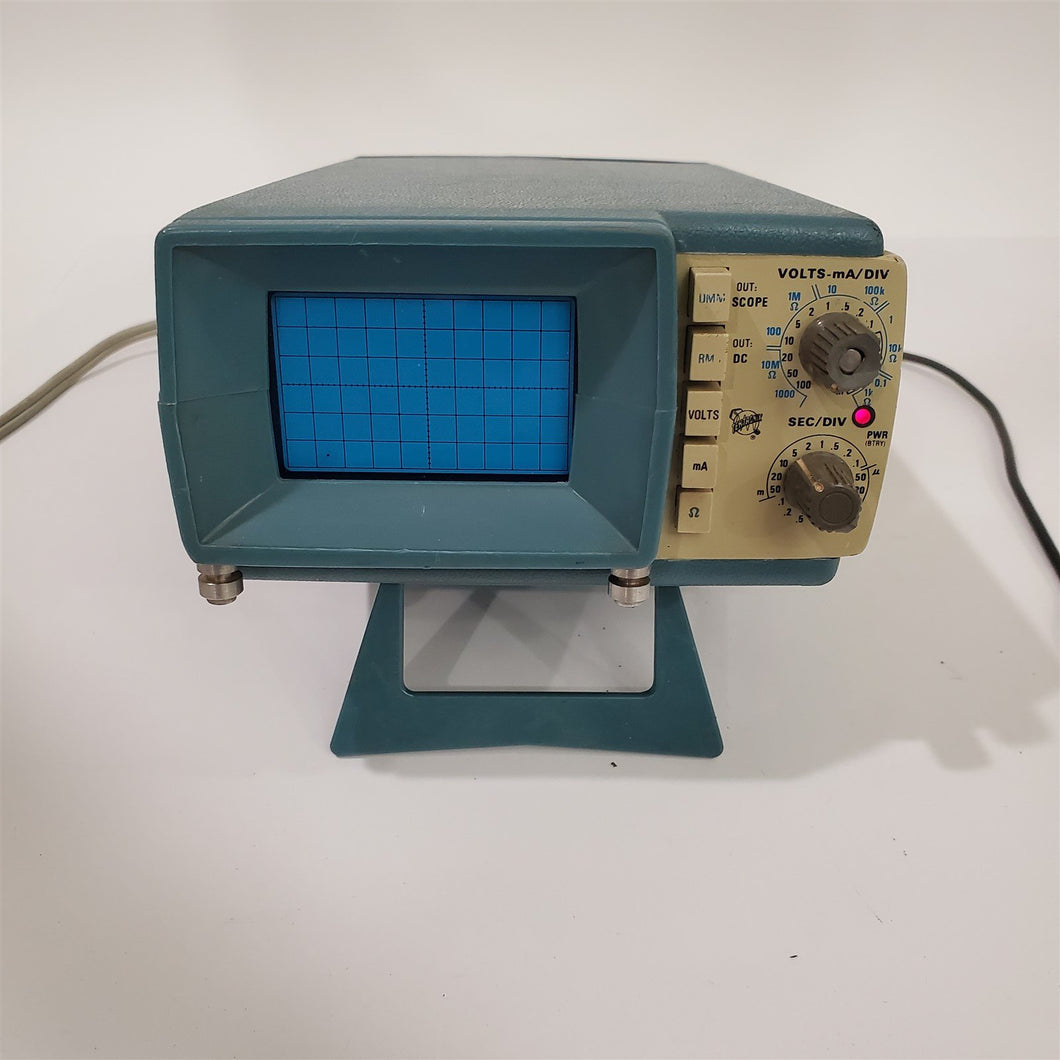 Tektronix 213 DMM Oscilloscope Digital Multimeter AS-IS Works but does not sense