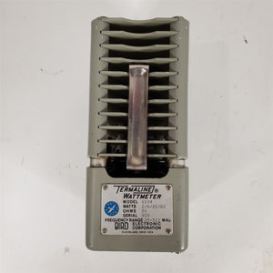 RF Terminated Wattmeter 2/6/20/60 Watts 50 Ohms 25-512 MHz Bird Termaline 6104