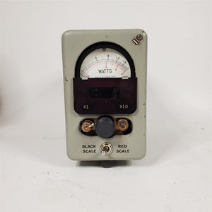 RF Terminated Wattmeter 2/6/20/60 Watts 50 Ohms 25-512 MHz Bird Termaline 6104