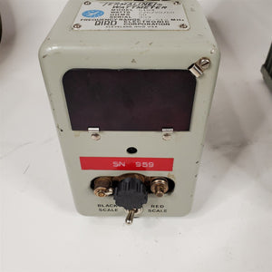RF Terminated Wattmeter 2/6/20/60 Watts 50 Ohms 25-512 MHz Bird Termaline 6104