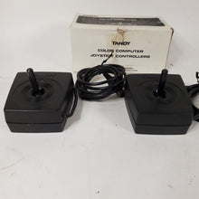 Load image into Gallery viewer, Vtg Original 2 Joystick Controllers Radio Shack TRS-80 Color Computer 26-3008A