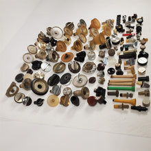 Load image into Gallery viewer, Large Lot of Mostly Vintage TV Knobs for Repair and Restoration Projects