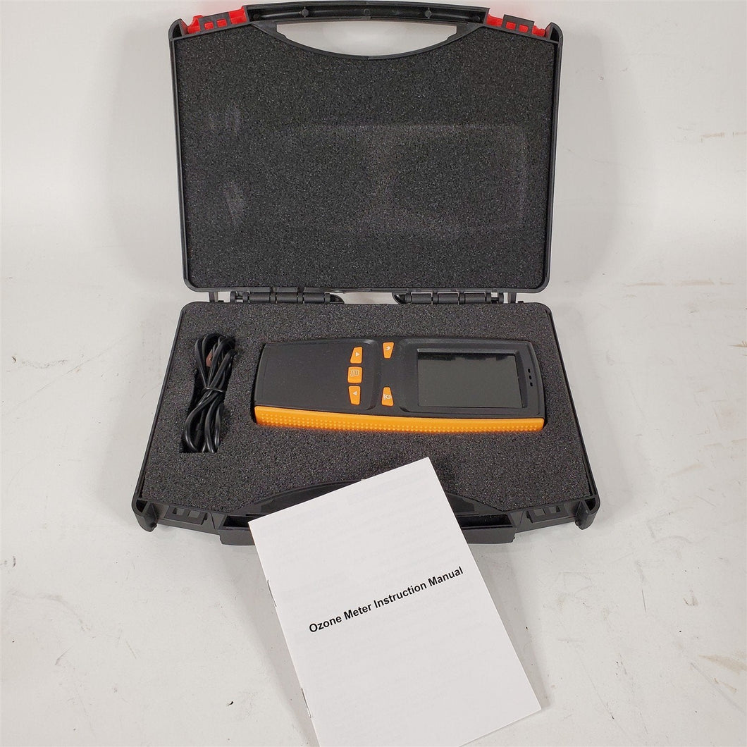 Intelligent O3 Ozone Detector Analyzer Temperature Humidity Gauge w/ LCD Screen