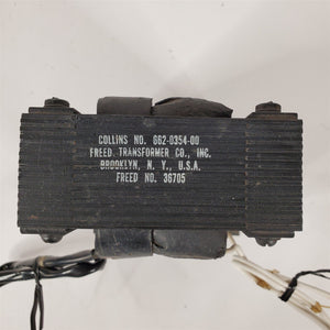 Power Transformer T101 from Collins 30S-1 RF Amplifier Freed 36705 662-0354-000
