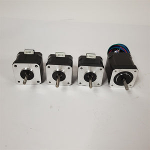 Lot [4] Nema17 Stepper Motors[1]StepperOnline 17HS19-2004S1[3]Sculpfun 17HS3401S