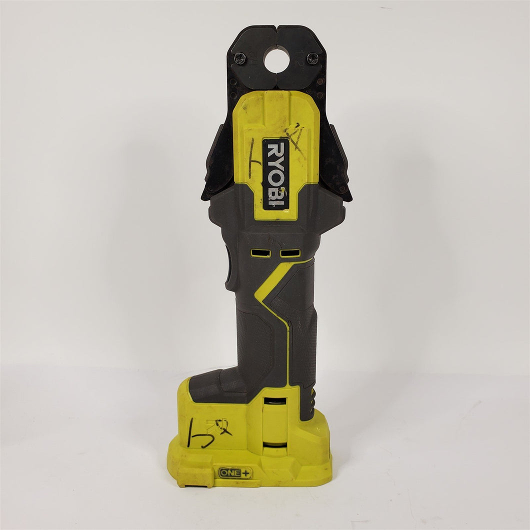 Used Ryobi P660 18V One+ Lithium-Ion Cordless PEX Tubing Clamp Tool (Tool Only)
