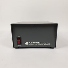 Load image into Gallery viewer, Astron RS-4A Regulated DC Power Supply 13.8 VDC 3A Cont 4A ICS 50% Duty Cycle