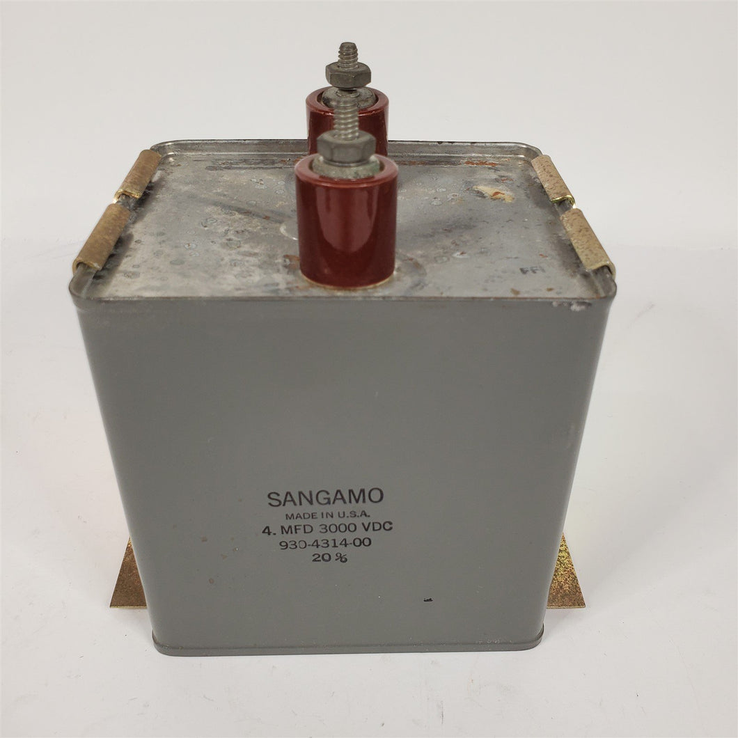 Oil Filled Capacitor 4uF 3000V C207/C208 Collins 30S-1 Amplifier 930-4314-000 #1